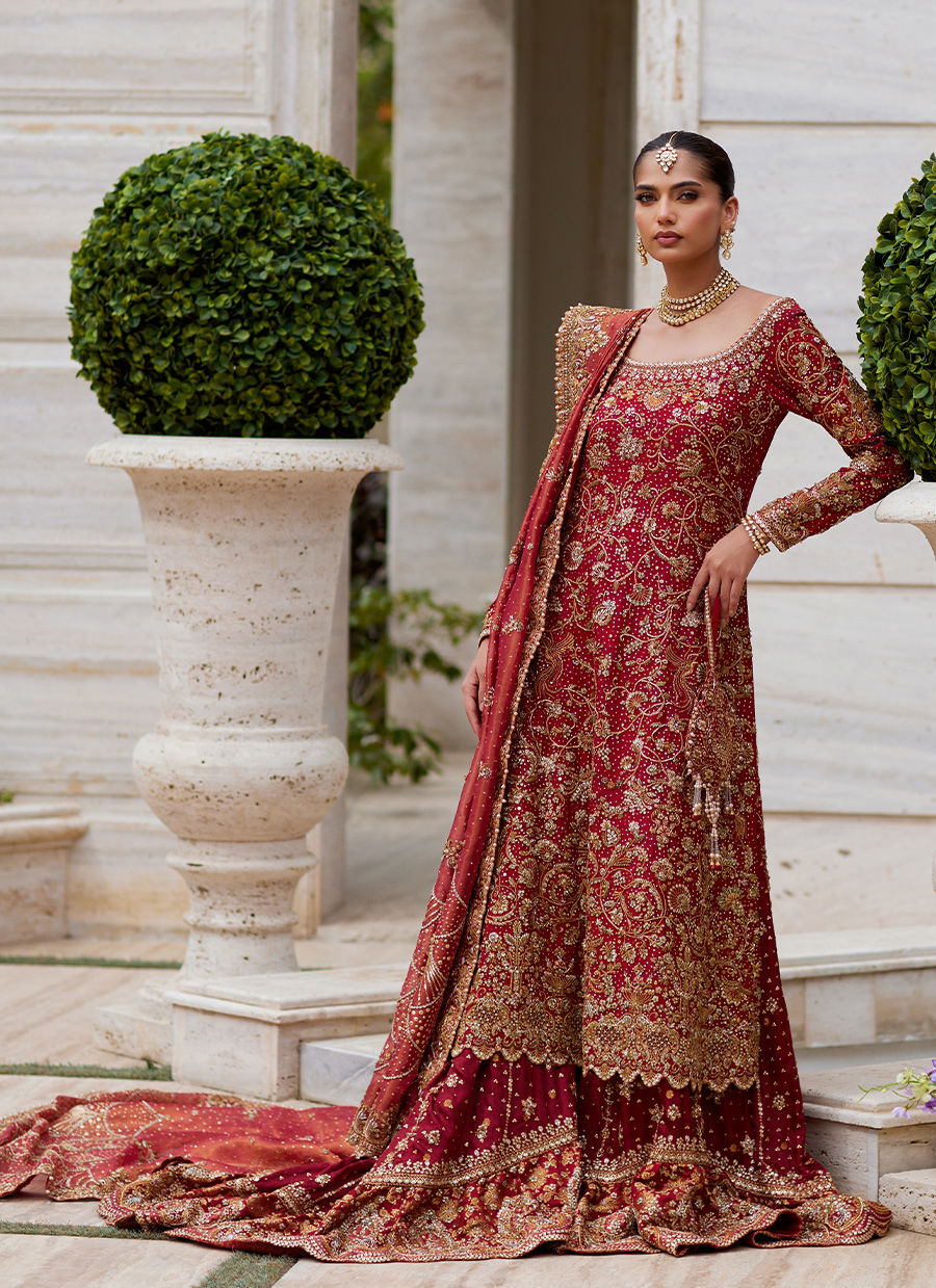 Laaleh Crimson Bridal