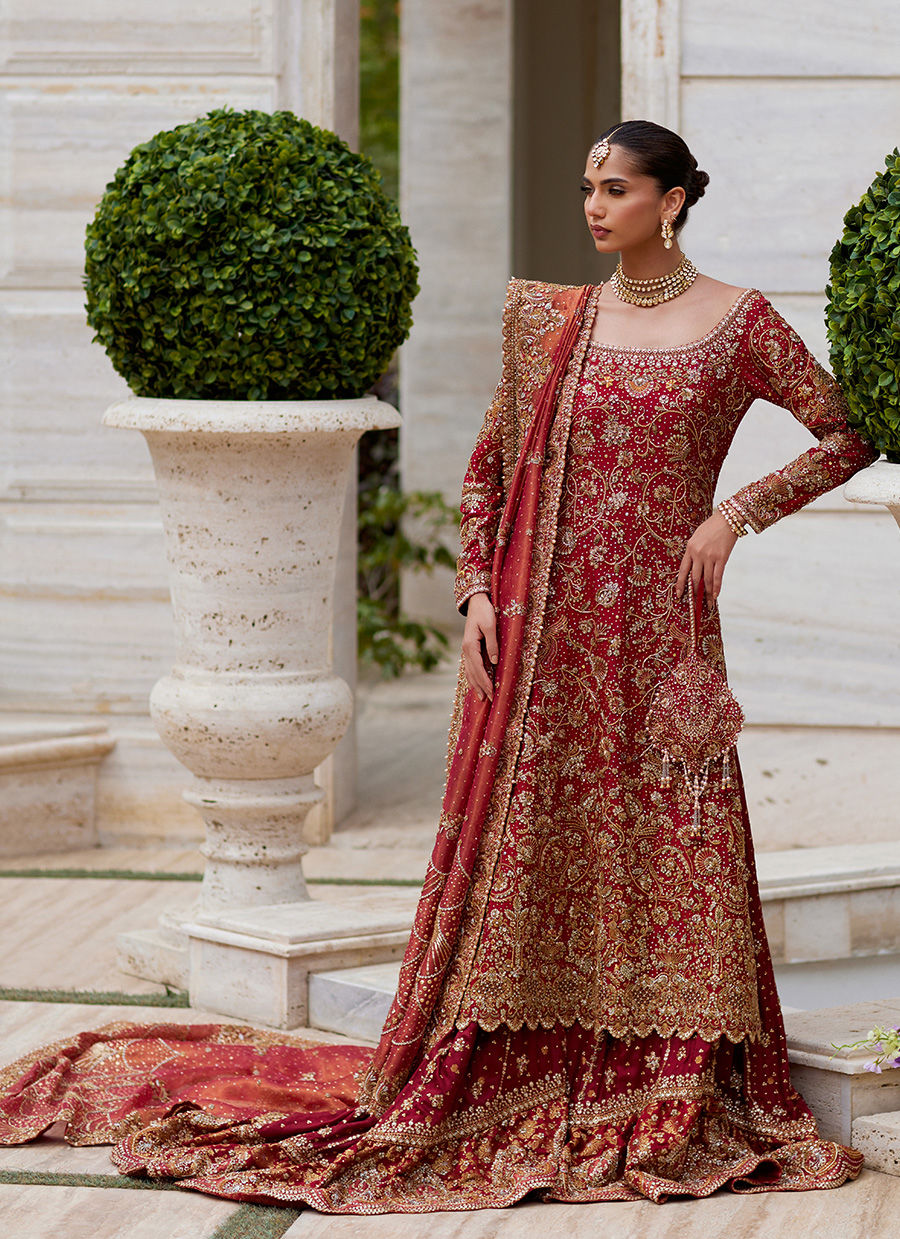 Laaleh Crimson Bridal