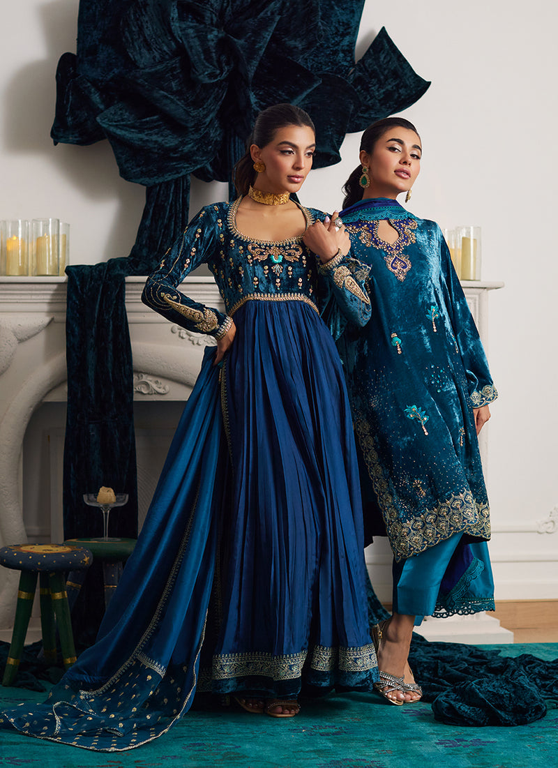 Sylvia Kalidaar And Dupatta