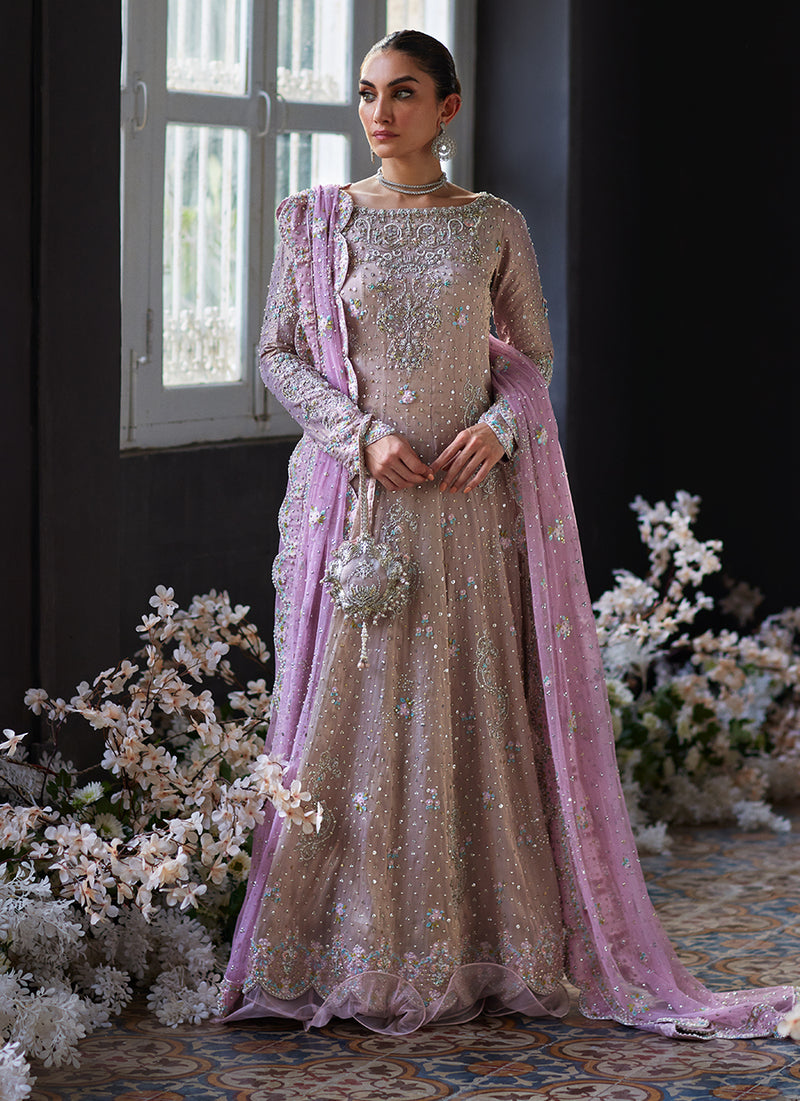 Azra Lilac Kalidaar