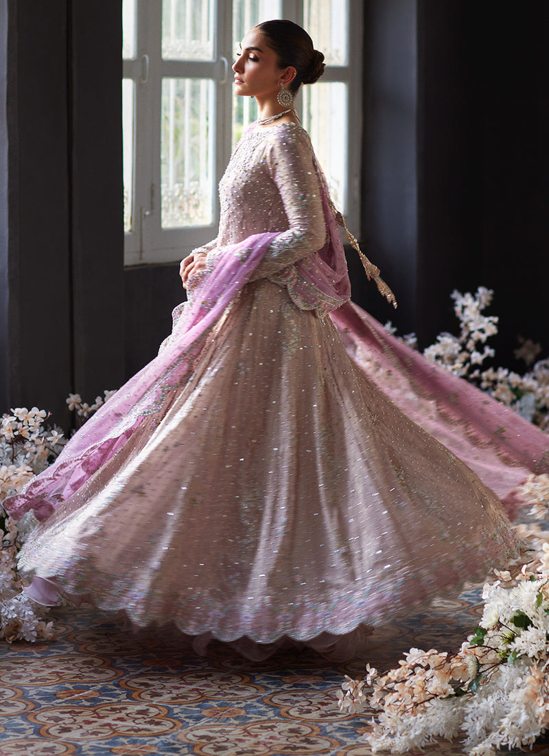 Azra Lilac Kalidaar