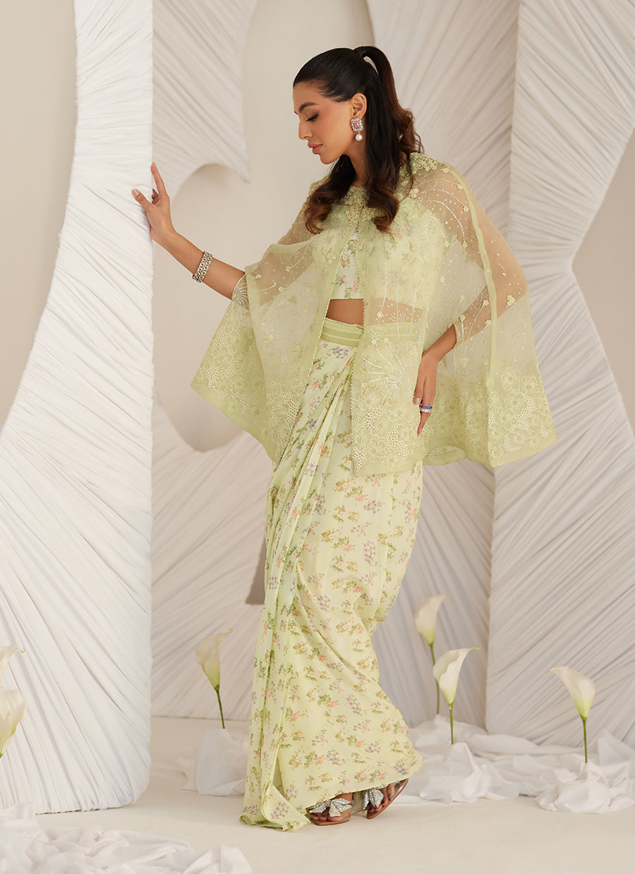 Alizee Pre-draped Skirt and Cape