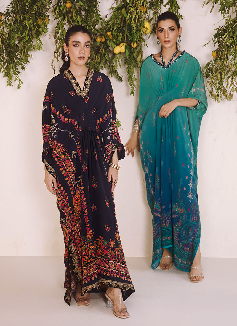 Ziva Navy Kaftan