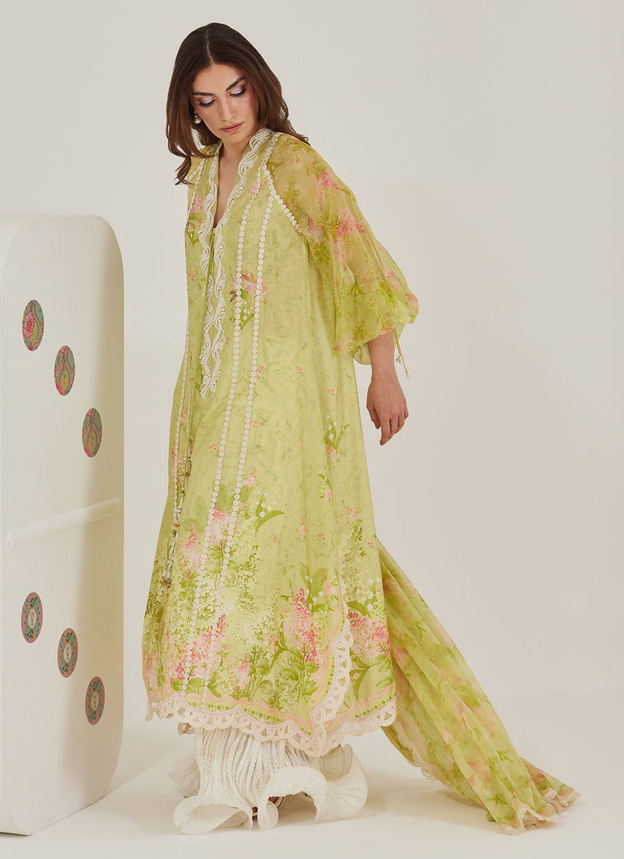 Malone Shirt And Dupatta