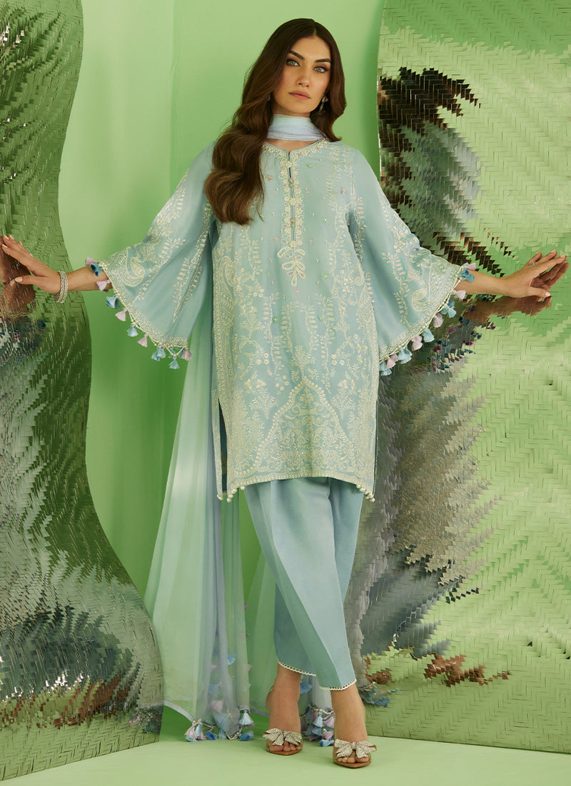 Serra Shirt And Dupatta
