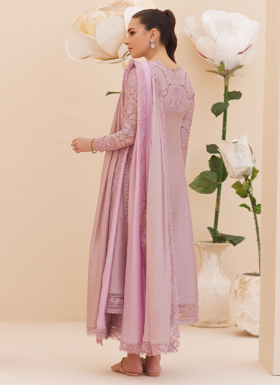 Moira Mauve Shirt and Dupatta