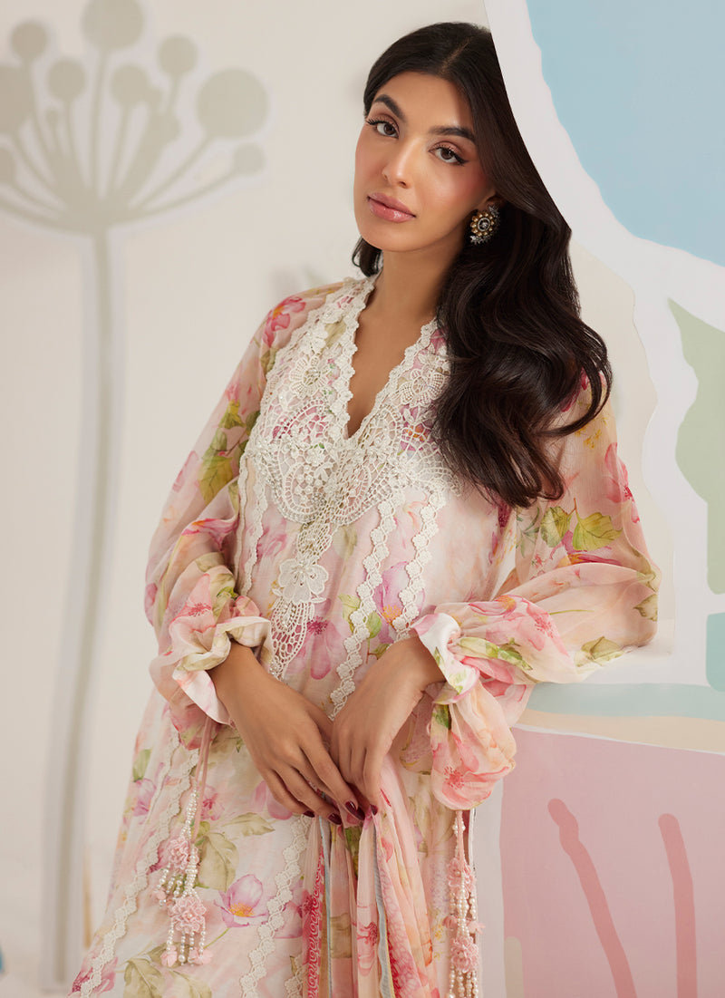 Rielle Shirt And Dupatta