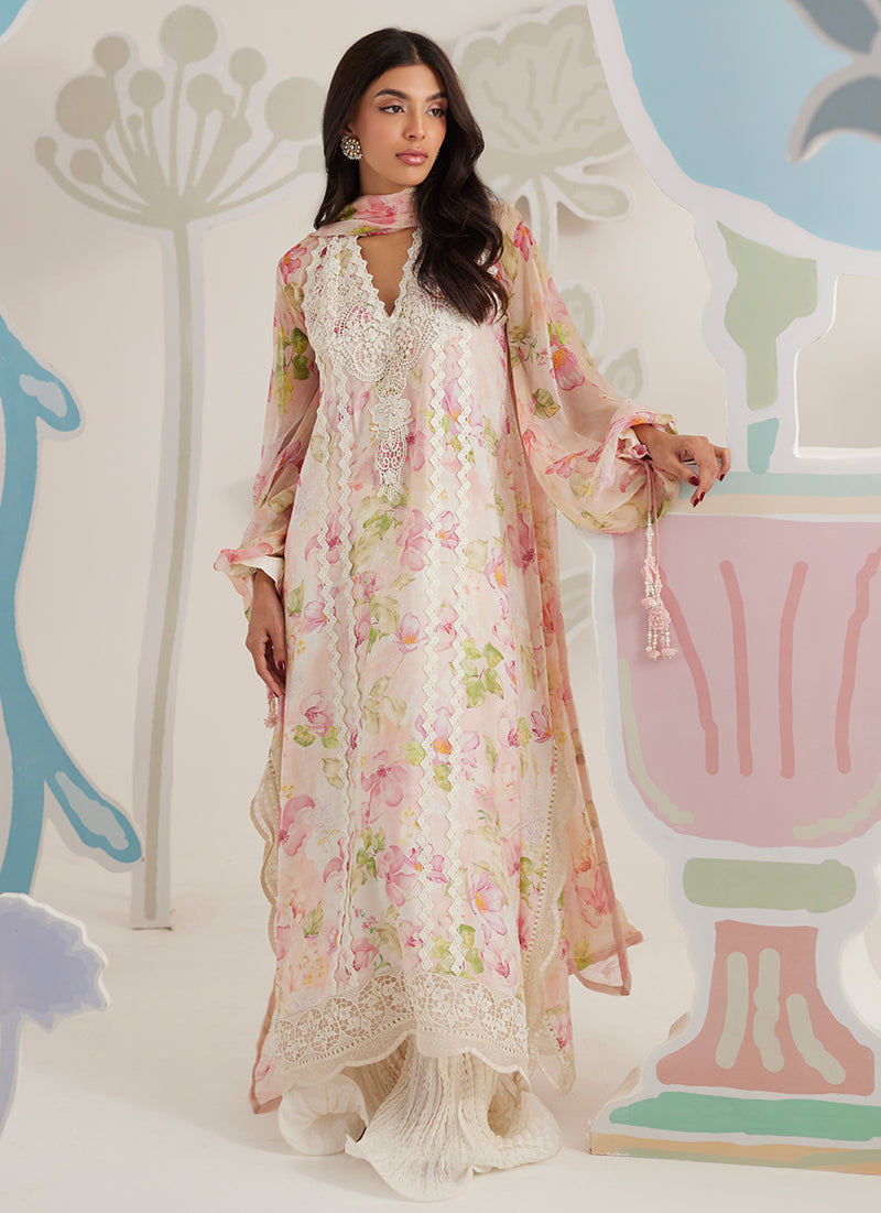 Rielle Shirt And Dupatta