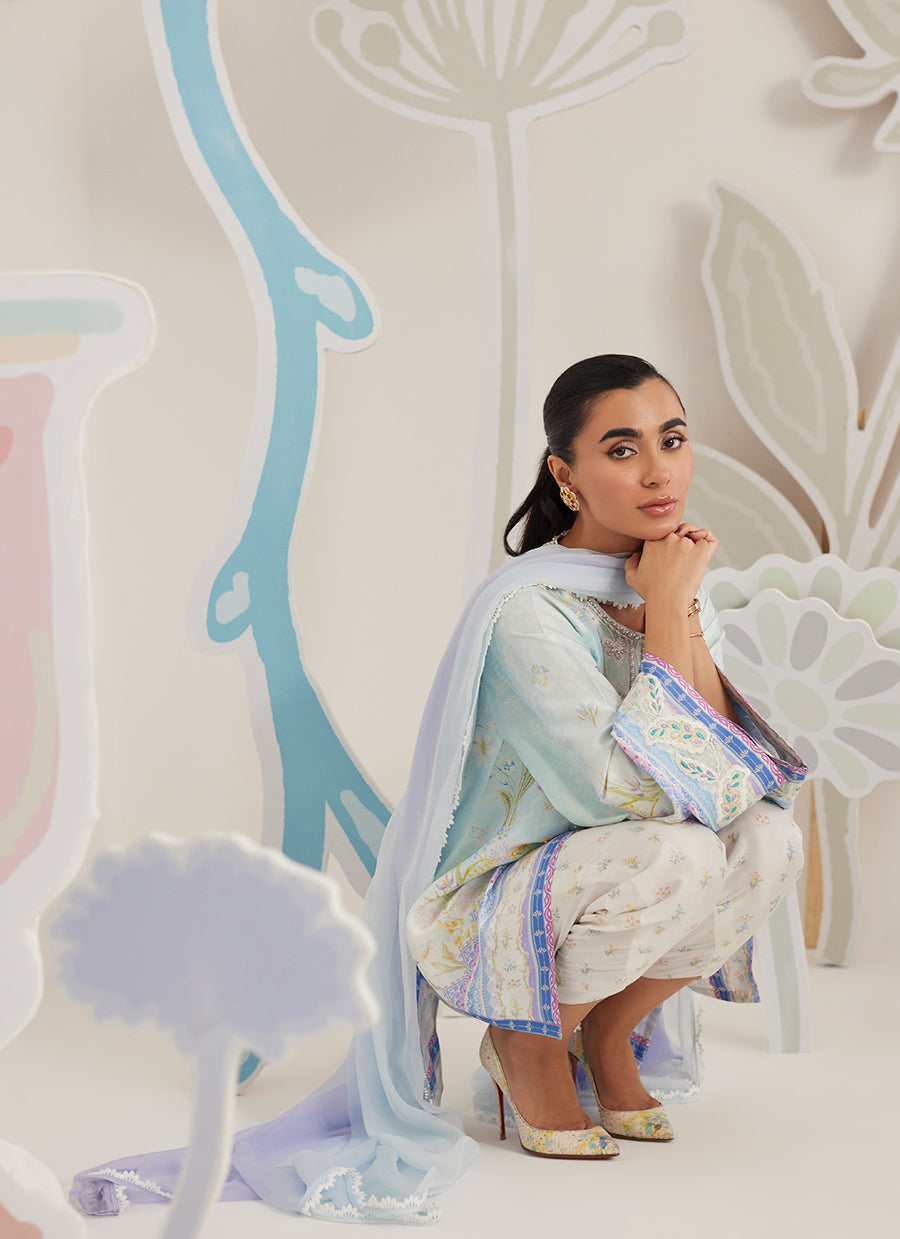 Tessa Shirt And Dupatta