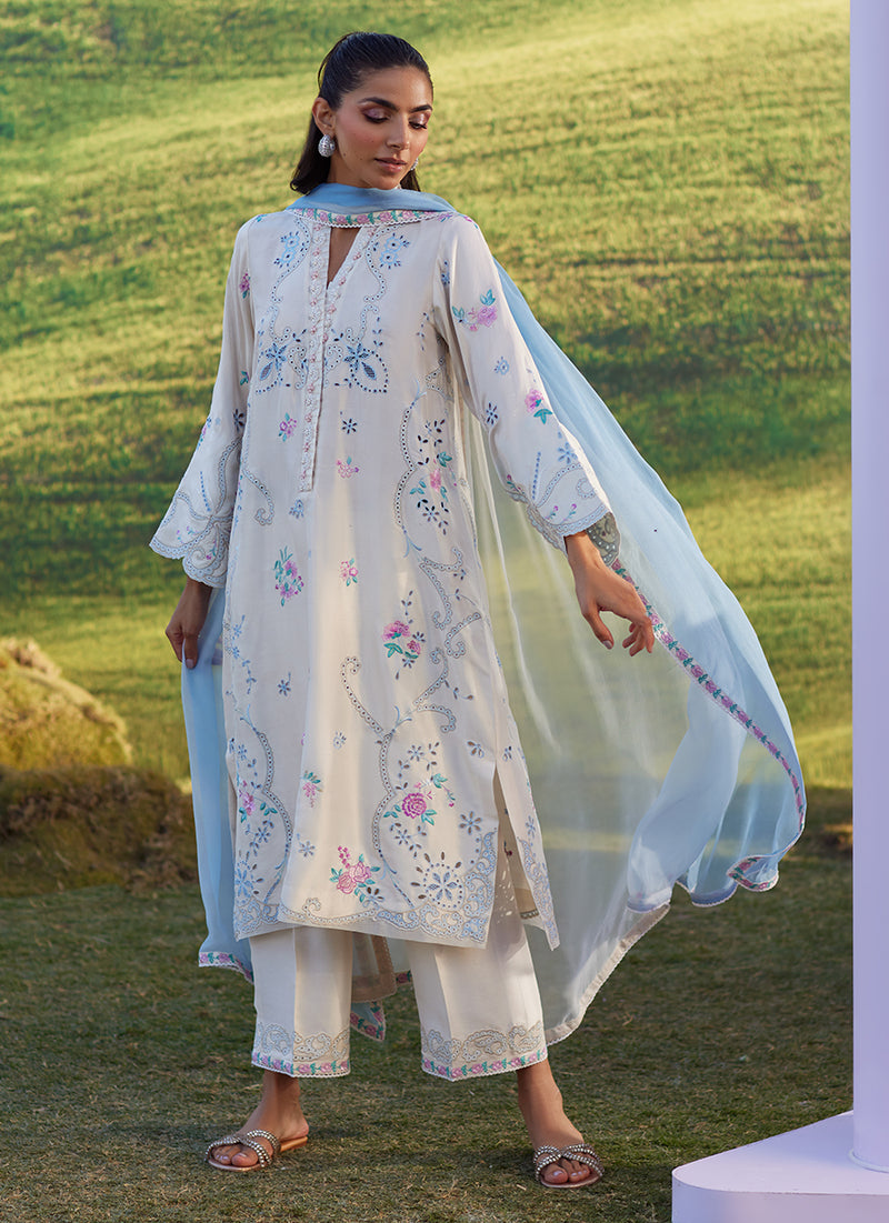 Elya Shirt And Dupatta