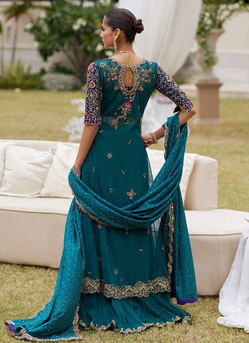 Sarai Teal Kalidaar