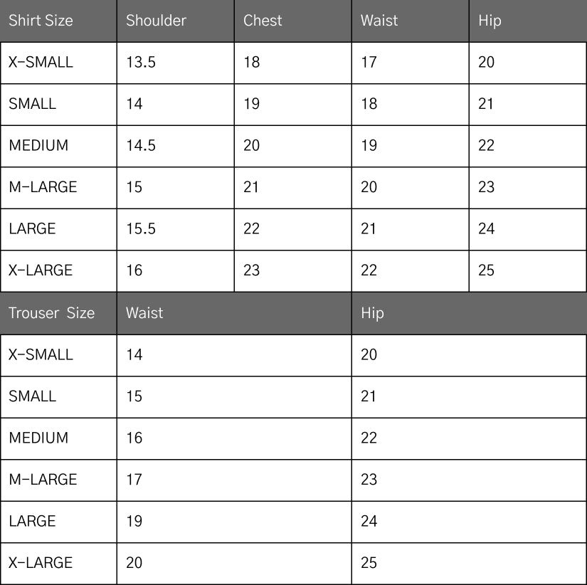 Size Guide
