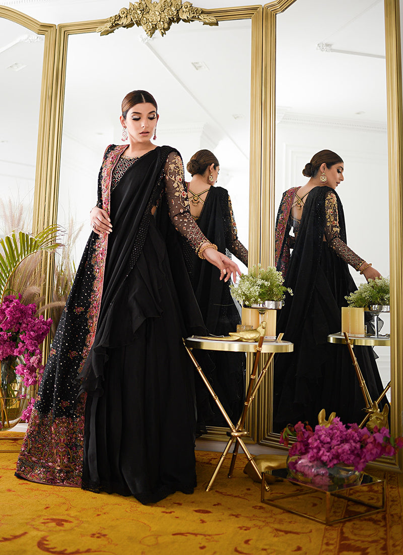 Zainab Lehnga Saree