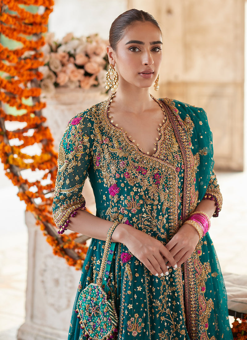 Zarminay Teal Kalidaar